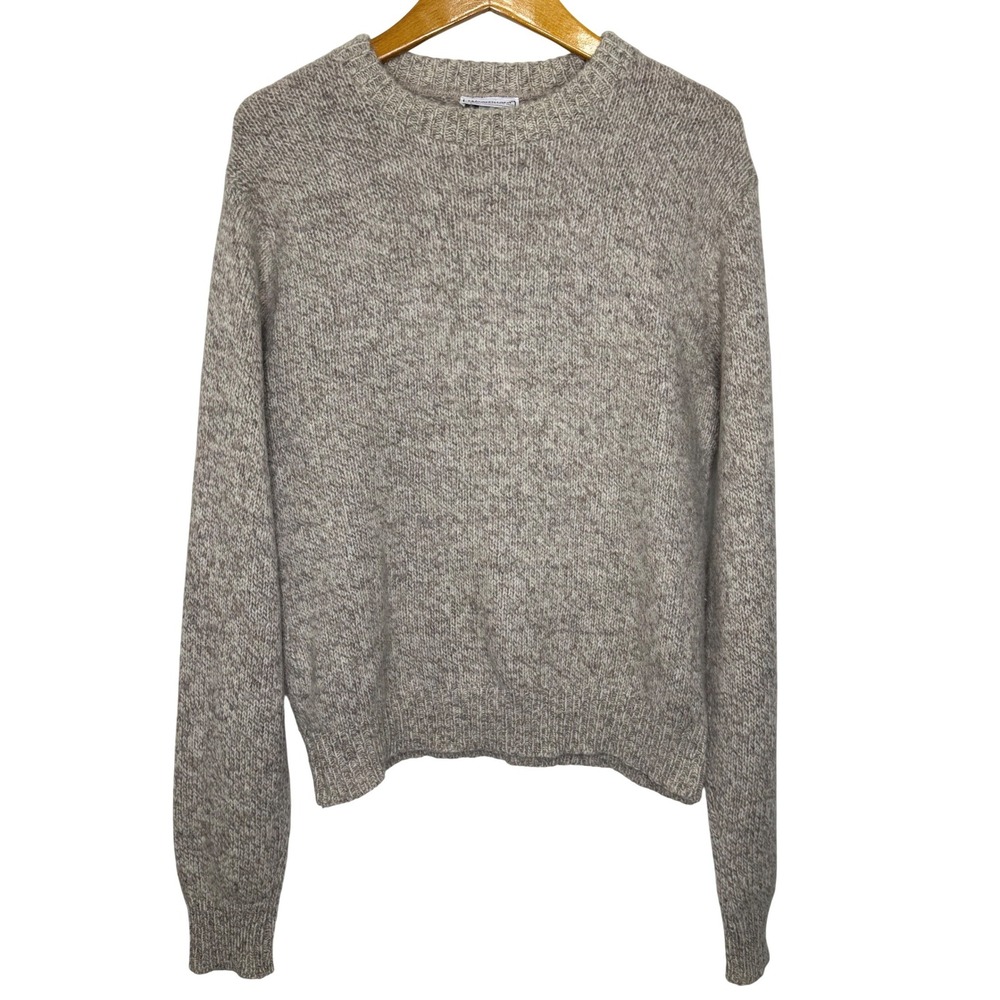 Vintage Wearguard Rag Wool Crewneck Sweater Mens Large Oatmeal